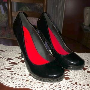 Patent Leather Style Heels